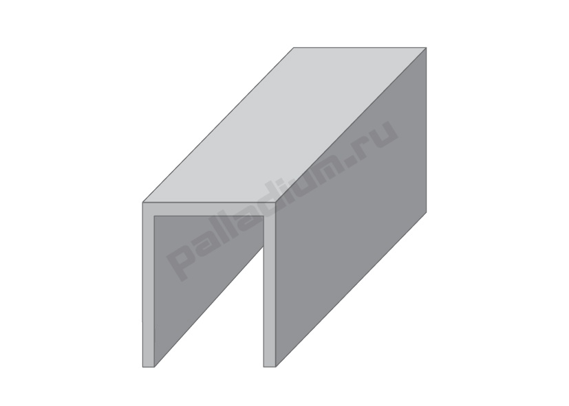 Нижняя направляющая Palladium N4-1 м П-образная