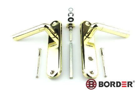 BORDER (70140) К-т ручек РФ72--016Л/125.У4 (для ЗВ9-6КЗ) лев.зол.